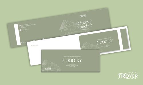 dárkový voucher hotel troyer